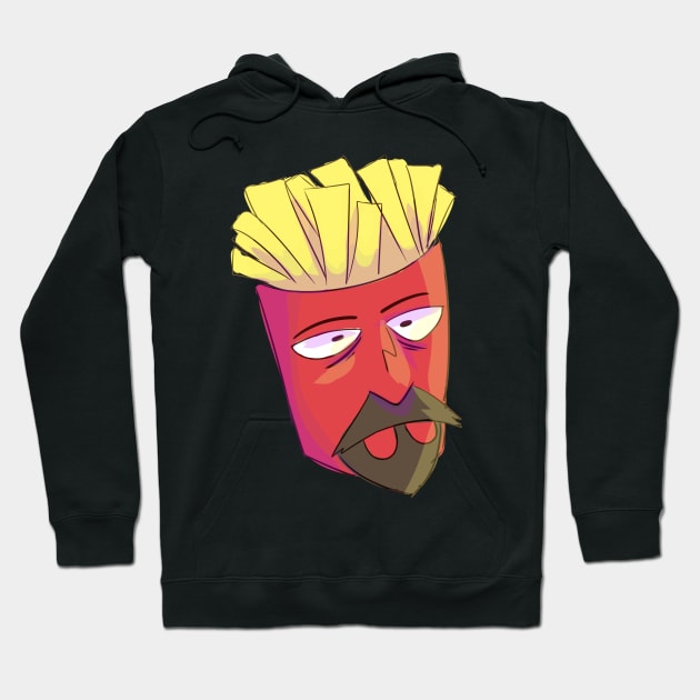 fry Hoodie by chocorobi